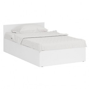 Стандарт Кровать 1200, цвет белый, ШхГхВ 123,5х203,5х70 см., сп.м. 1200х2000 мм., без матраса, основание есть в Агрызе - agryz.ok-mebel.com | фото
