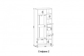 СТЕФАНИ-2 Шкаф в Агрызе - agryz.ok-mebel.com | фото 2