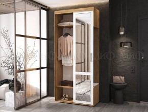 СТЕЛЛА-1 Прихожая (ЛДСП) дуб крафт/белый в Агрызе - agryz.ok-mebel.com | фото 3