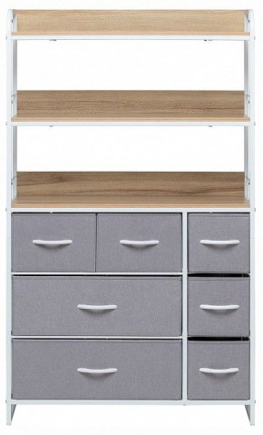 Стеллаж комбинированный Ноа в Агрызе - agryz.ok-mebel.com | фото 2