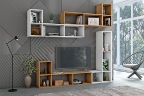 Стеллаж универсальный (ЛДСП ясень светлый) в Агрызе - agryz.ok-mebel.com | фото 2