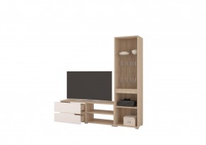 Стенка АНТАЛИЯ 1 (Сонома/Белый софт) в Агрызе - agryz.ok-mebel.com | фото 2