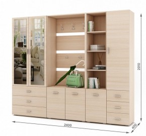 Стенка для прихожей Мартин-4 в Агрызе - agryz.ok-mebel.com | фото 3