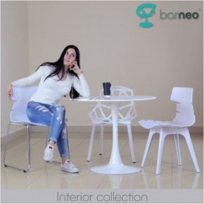 Стол Barneo T-3 Tulip style (RAL9003 белый, D80) в Агрызе - agryz.ok-mebel.com | фото 6