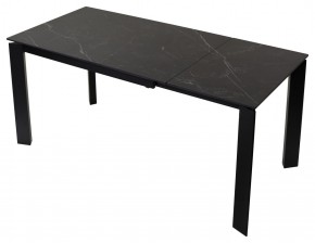 Стол CORNER 120 MATT BLACK MARBLE SOLID CERAMIC / BLACK, ®DISAUR в Агрызе - agryz.ok-mebel.com | фото 4