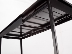 Стол CREMONA 140 HIGH GLOSS STATUARIO Белый мрамор глянцевый, керамика/ черный каркас, ®DISAUR в Агрызе - agryz.ok-mebel.com | фото 6