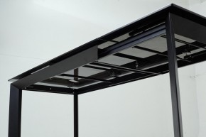 Стол CREMONA 140 KL-99 Белый мрамор матовый, итальянская керамика / черный каркас, ®DISAUR в Агрызе - agryz.ok-mebel.com | фото 13