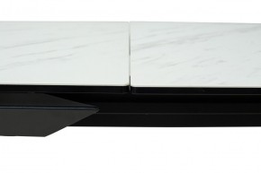 Стол CREMONA 180 KL-99 Белый мрамор матовый, итальянская керамика / черный каркас, ®DISAUR в Агрызе - agryz.ok-mebel.com | фото 12