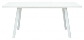Стол ФИН 120 Белый, стекло/ Белый каркас М-City в Агрызе - agryz.ok-mebel.com | фото 2