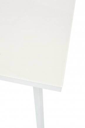 Стол ФИН 120 Латте, стекло/ Белый каркас М-City в Агрызе - agryz.ok-mebel.com | фото 7
