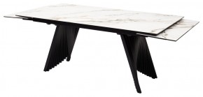 Стол IVAR 180 MARBLES KL-188 Контрастный мрамор, итальянская керамика, ®DISAUR в Агрызе - agryz.ok-mebel.com | фото 7