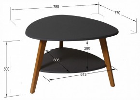 Стол журнальный Бруклин в Агрызе - agryz.ok-mebel.com | фото 4