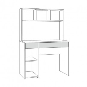 Стол компьютерный 12.77 F Комфорт (Темно - серый U2601) в Агрызе - agryz.ok-mebel.com | фото 3