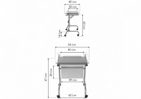 Стол компьютерный Riko в Агрызе - agryz.ok-mebel.com | фото 7