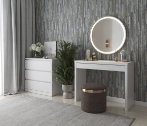 Стол косметический Энкель 100 белый в Агрызе - agryz.ok-mebel.com | фото 4