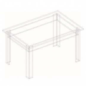 Стол обеденный "Мега" (бодега светлая) в Агрызе - agryz.ok-mebel.com | фото 3