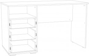 Стол письменный НМ 041.40 "Банни" (Бисквит) в Агрызе - agryz.ok-mebel.com | фото 5