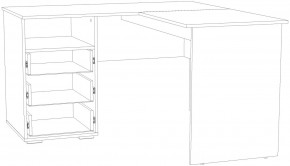 Стол письменный НМ 041.41 "Банни" (Бисквит) в Агрызе - agryz.ok-mebel.com | фото 5