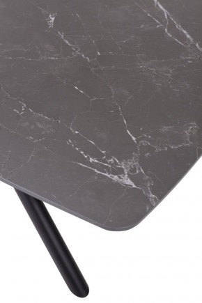 Стол RIVOLI 140 MATT BLACK MARBLE SOLID CERAMIC / BLACK, ®DISAUR в Агрызе - agryz.ok-mebel.com | фото 10