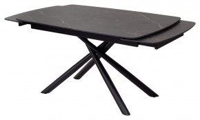 Стол RIVOLI 140 MATT BLACK MARBLE SOLID CERAMIC / BLACK, ®DISAUR в Агрызе - agryz.ok-mebel.com | фото 8