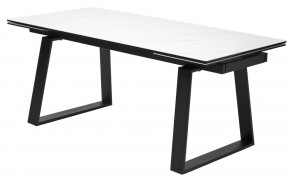 Стол VASTO 180 MARBLES KL-99 Белый мрамор матовый, итальянская керамика/ черный каркас, ®DISAUR в Агрызе - agryz.ok-mebel.com | фото 4