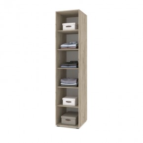 СТОУН С13 Шкаф-пенал (венге/дуб млечный) в Агрызе - agryz.ok-mebel.com | фото 3