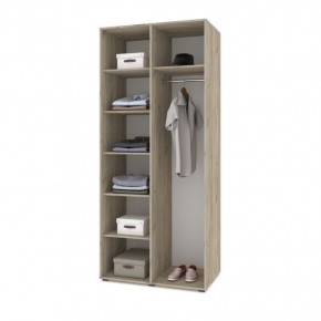 СТОУН С22 Шкаф 2-х створчатый (серый дуб/белый) в Агрызе - agryz.ok-mebel.com | фото 3