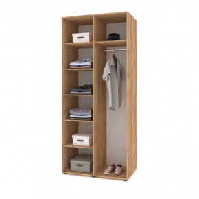 СТОУН С22 Шкаф 2-х створчатый (золотой дуб/графит) в Агрызе - agryz.ok-mebel.com | фото 3