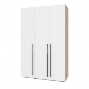 СТОУН С32 Шкаф 3-х створчатый (серый дуб/белый) в Агрызе - agryz.ok-mebel.com | фото