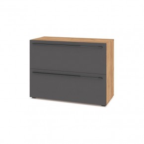 СТОУН С81 Комод (золотой дуб/графит) в Агрызе - agryz.ok-mebel.com | фото
