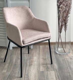 Стул АЛИСТЕР, цвет RAIN 2 какао велюр / черный каркас М-City в Агрызе - agryz.ok-mebel.com | фото 3