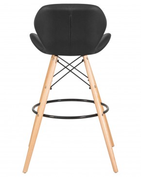 Стул барный DOBRIN BUTTERFLY BAR, ножки светлый бук, цвет чёрный в Агрызе - agryz.ok-mebel.com | фото 5