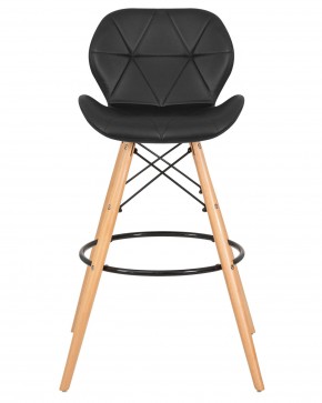 Стул барный DOBRIN BUTTERFLY BAR, ножки светлый бук, цвет чёрный в Агрызе - agryz.ok-mebel.com | фото 6