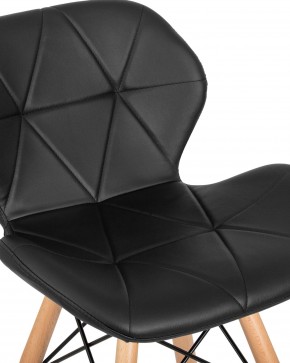 Стул барный DOBRIN BUTTERFLY BAR, ножки светлый бук, цвет чёрный в Агрызе - agryz.ok-mebel.com | фото 8