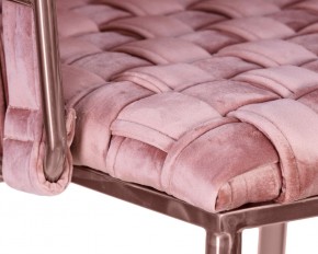 Стул барный DOBRIN EMMA ROSE GOLD, розовый велюр (VF-10) в Агрызе - agryz.ok-mebel.com | фото 7