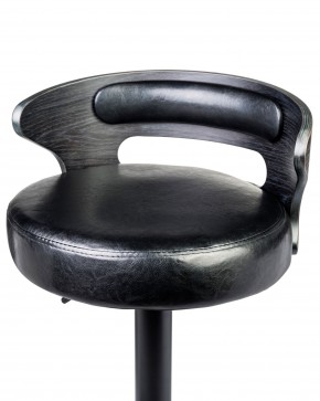Стул барный DOBRIN FRED BLACK, чёрное дерево, чёрный в Агрызе - agryz.ok-mebel.com | фото 6
