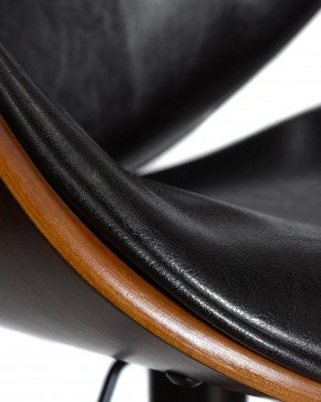 Стул барный DOBRIN JACK BLACK, цвет черный глянец PU ABD 002 в Агрызе - agryz.ok-mebel.com | фото 9