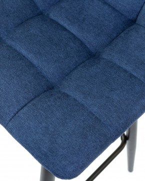Стул барный DOBRIN NICOLE, черные матовые ножки, синяя ткань (UF860-14B) в Агрызе - agryz.ok-mebel.com | фото 8