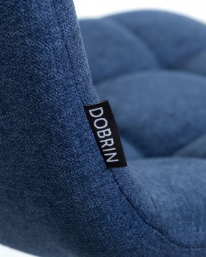 Стул барный DOBRIN NICOLE, черные матовые ножки, синяя ткань (UF860-14B) в Агрызе - agryz.ok-mebel.com | фото 9