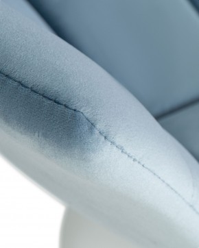 Стул барный DOBRIN TAILOR WHITE, пудрово-голубой велюр (MJ9-74) в Агрызе - agryz.ok-mebel.com | фото 10