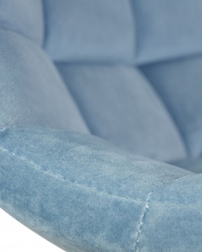 Стул барный DOBRIN TAILOR WHITE, пудрово-голубой велюр (MJ9-74) в Агрызе - agryz.ok-mebel.com | фото 8