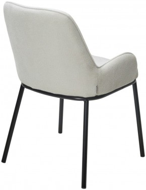 Стул BRIO CATO-01 Белый, фактурная ткань / черный каркас, ®DISAUR в Агрызе - agryz.ok-mebel.com | фото 5