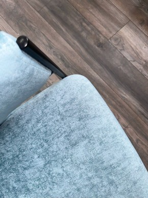 Стул ДИЛЛ, цвет RAIN 7 бриз, велюр / черный каркас М-City в Агрызе - agryz.ok-mebel.com | фото 4