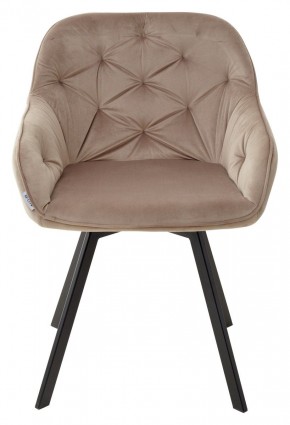 Стул GALE 360 град. поворот. BLUVEL-40 BEIGE, велюр/ черный каркас, М-City в Агрызе - agryz.ok-mebel.com | фото 6