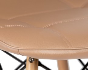 Стул обеденный DOBRIN BENNET, ножки светлый бук, коричневый в Агрызе - agryz.ok-mebel.com | фото 7