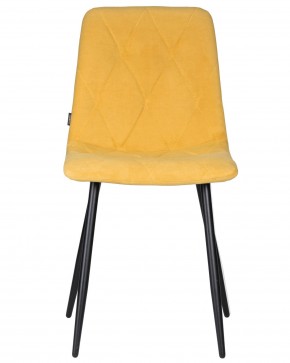 Стул обеденный DOBRIN CHILLY ROMBO, Горчичный Simple 15, основание черное в Агрызе - agryz.ok-mebel.com | фото 6