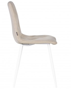 Стул обеденный DOBRIN CHILLY ROMBO, Капучино Simple 05, основание белый в Агрызе - agryz.ok-mebel.com | фото 3