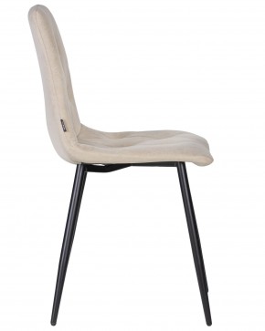 Стул обеденный DOBRIN CHILLY ROMBO, Капучино Simple 05, основание черное в Агрызе - agryz.ok-mebel.com | фото 3
