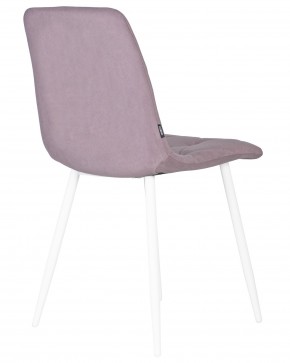 Стул обеденный DOBRIN CHILLY ROMBO, Лавандовый Simple 48, основание белый в Агрызе - agryz.ok-mebel.com | фото 4