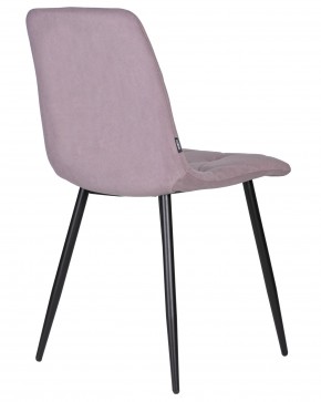 Стул обеденный DOBRIN CHILLY ROMBO, Лавандовый Simple 48, основание черное в Агрызе - agryz.ok-mebel.com | фото 4